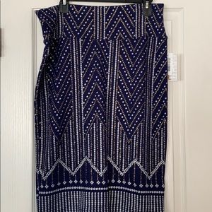 NWT Art Deco pencil skirt size large.